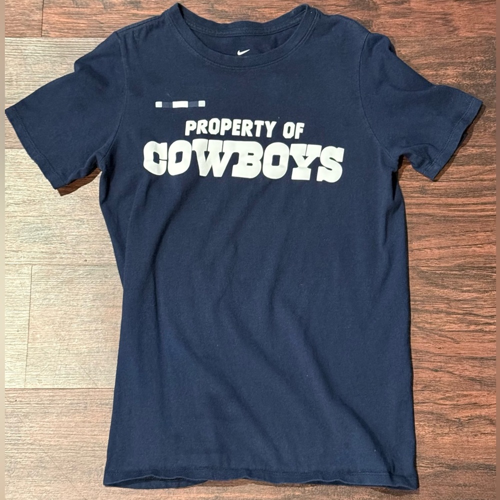 Dallas Cowboys NFL Youth Nike Tee, Boy’s Medium (10-12)